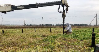 Установка винтовых свай Канск цена от 3085 руб.